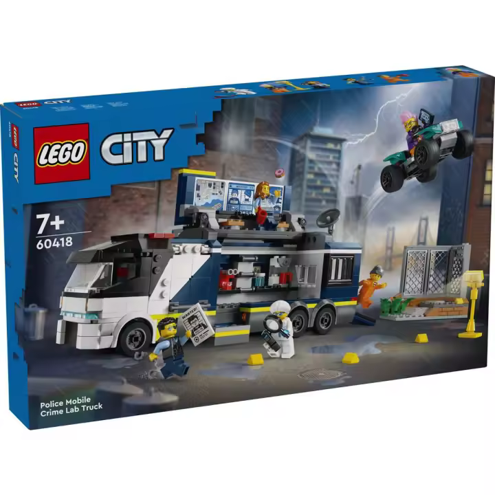 Lego City Laboratorio de Criminología Móvil de la Policía 60418 - 1