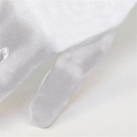Guantes De Sol En Satén Estirables Clásicos Para Mujer En Blanco Y Oro Champán Guantes De Boda Adultos Talla Ajustable Moda - details 5