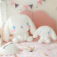 Muñeco De Peluche Grande De Anime Sanrio Con Orejas Grandes Y Diseño De Cinnamoroll Regalo De Cumpleaños Para Niños Juguete De Cojín Sentado De Dibujos Animados Japonés - details 1