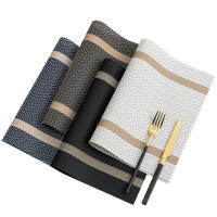 Mantel De Comedor Resistente Al Agua Y a La Grasa Estilo Japonés Aislante Para Restaurante Y Café Matriz De Plástico Rectangular Decoración Moderna - details 4