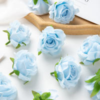 5/10Pcs Rosas De Seda Artificiales Para Boda Decoración De Navidad En Caja De Caramelos Arreglo Floral Para Fiesta Y Jardín - details 31