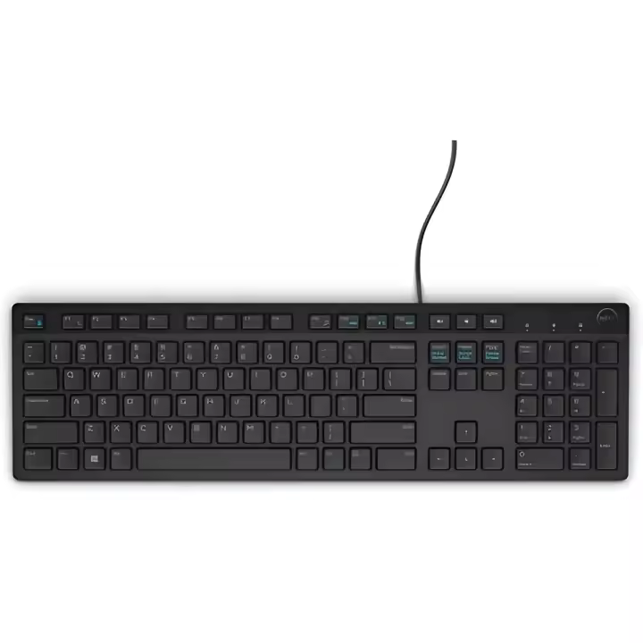 Teclado Dell KB216 USB AZERTY Compacto y Ergonómico - 1