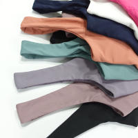 Sujetador De Deporte Para Yoga En Color Sólido De Alta Calidad Con Diseño U Para Mujeres Transpirable Tejido De Níquel - details 2