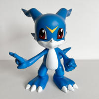 Figura De Anime V-mon Digital 14cm Azul Modelo PVC Colección De Juguetes Decoración Para Habitaciones Regalo Para Niños - details 2