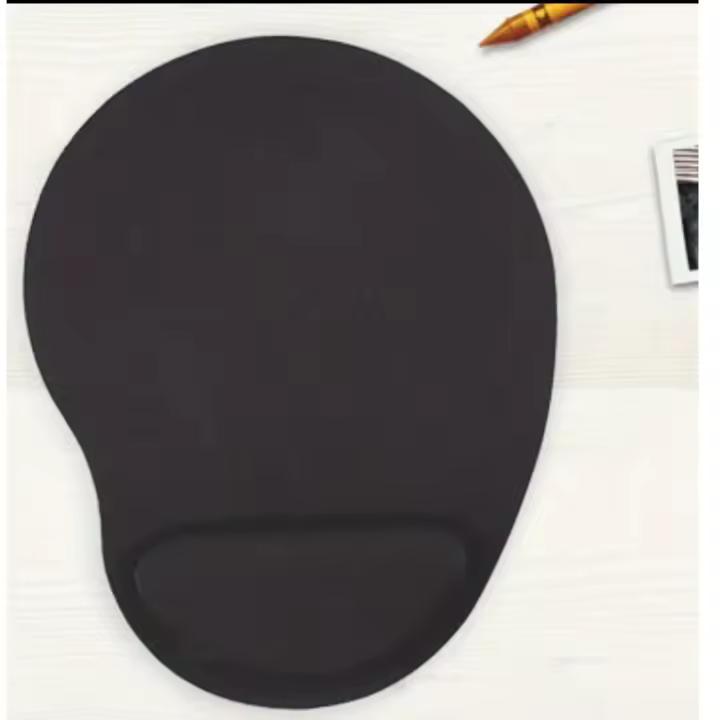 Alfombrilla De Ratón Con Base acolchada  Para Muñeca Ergonómica Antideslizante Suave Para PC Y Laptop Material De Goma Cómodo Y Duradero - 1