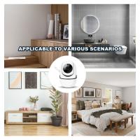 Cámara Vigilancia WiFi interior,1PC Cámara de Seguridad 1080P HD, Cámara de Vigilancia PTZ con rotación horizontal de 360 ° y vertical de 110 °, seguimiento Automático, Visión Nocturna, detección de movimiento, audio bidireccional - details 3