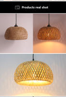 Lámpara Colgante De Bambú Chandelier De Paja Hecho a Mano Fijación En Techo Para Iluminación Interior De Comedor Y Restaurantes - details 5