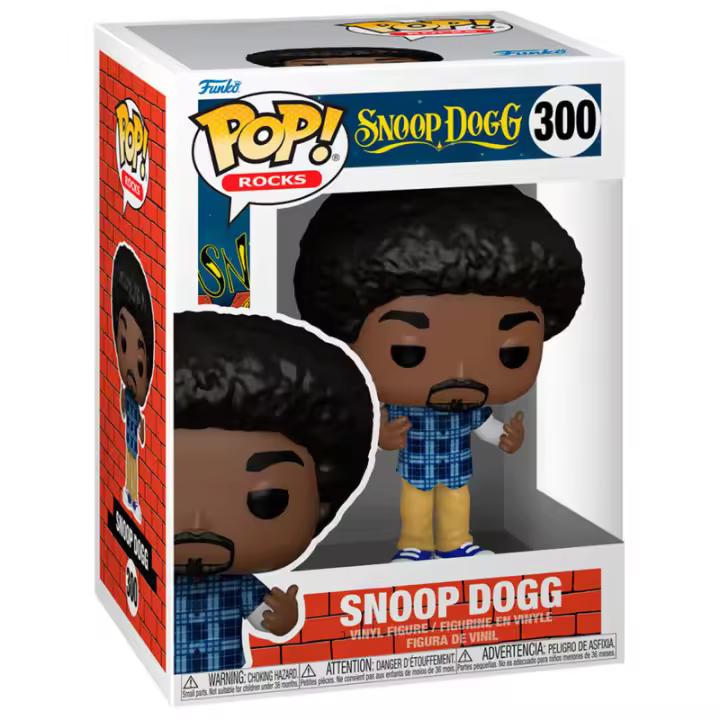 Figura Pop Snoop Dogg-Figura de Vinilo Coleccionable - Idea de Regalo- Mercancia Oficial - Juguetes para Niños y Adultos - Movies Fans - Muñeco para Coleccionistas y Exposición - 1