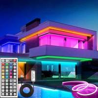 Luces Neón RGB FLEXIBLE Y Impermeables Para Decoración Interior De Hogar LED Para Dormitorio Cocina DC Certificación CE ROHS - details 1