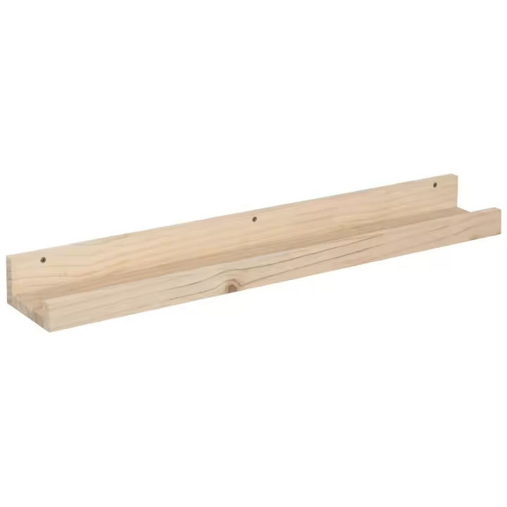 Estante para cuadros de madera de pino 80 cm - 1