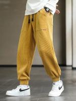Nuevos Pantalones De Corduroy Para Hombre Otoño Invierno Estilo Callejero Holgado Casuales Pantalones De Jogger Talla plus Hasta 8XL - details 0