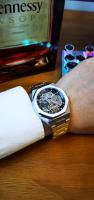 Reloj Mecánico Automático Forsining Para Hombres Con Dial De Diamante 3D Esfera Irregular Luminiscencia De Las Manos Resistente Al Agua Y Al Shock - details 15