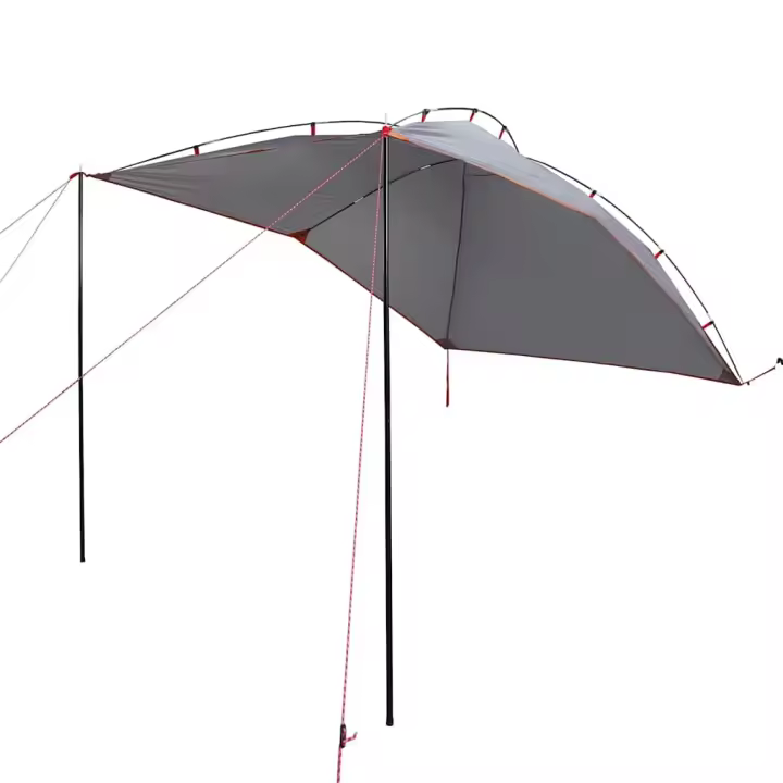vidaXL Tienda de campaña para coche impermeable gris y naranja - 1