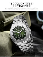 Reloj De Pulsera De Cuarzo Para Hombre NIBOSI Deportivo De Lujo Con Fecha Automática Resistente Al Agua Y Luminoso Reloj De Hombre AQUANAUT De Bandera Top Marca - details 9