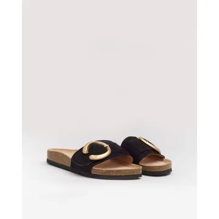 Sandalias planas de Mujer KTEY 282 AX5014 BLK PALA HEBILLA NEGRO 36334 25V - 1