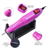 Máquina De Uñas Eléctrica Profesional 20000rpm Para Manicura Y Pedicura Herramienta De Archivo De Uñas Y Tendones Limegirl - details 5