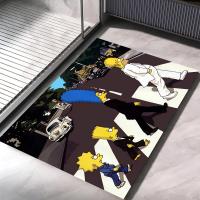 Alfombra Antideslizante De Anime the Simpsons Absorbente Y Anti-polvo Para Piso De Cocina Y Dormitorio Material De Poliéster - details 16