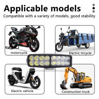 Luz Frontal De Bicicleta Eléctrica 2pc 12V-80V LED Super Brillante Para Moto Y Triciclo Accesorios De Bicicleta 8/12/16 LEDs - details 12