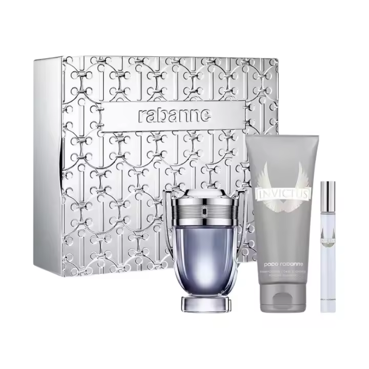 Paco Rabanne Invictus Estuche de Eau de Toilette 100 ml + All Over Shampoo 100 ml + Eau de Toilette Mini 10 ml - 1