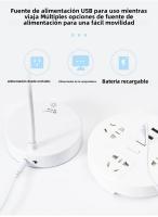 Lámpara De Escritorio LED Táctil Recargable USB Con 3 Niveles De Iluminación Protección Ocular Plegable Para Dormitorio Luz Nocturna Para Mesa - details 7