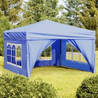 vidaXL Carpa de Fiesta Plegable con Paredes Laterales Pabellón Patio Color Antracita,  Taupé,  Azul y mas - details 2