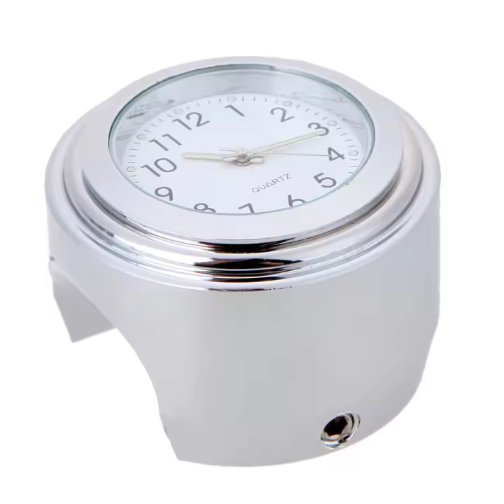 Reloj De Manillar Luminoso Para Motocicleta Resistente Al Agua Reloj De Cuarzo Ligero Moda Equipamiento Para Scooter Motor ATV - 1