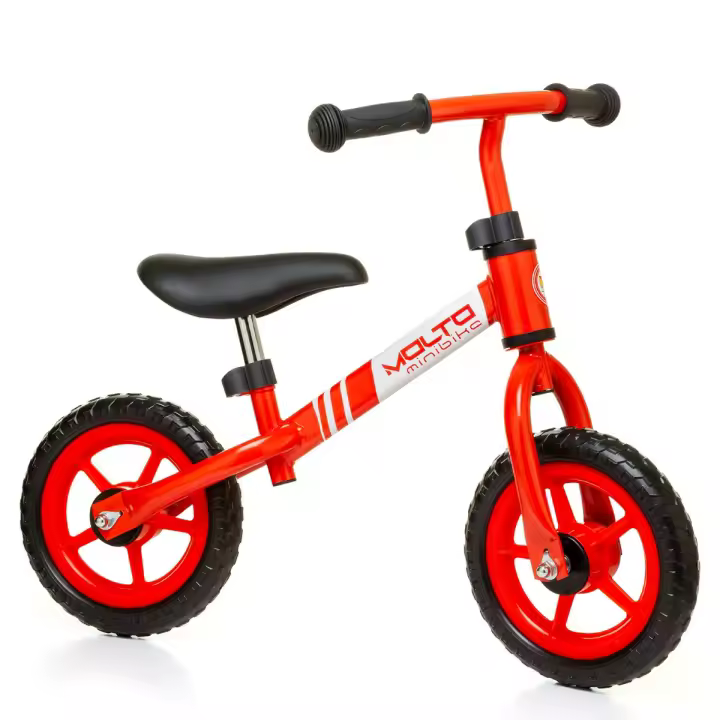 MOLTO Bicicleta sin pedales - Minibike Roja Molto - sin casco - 1