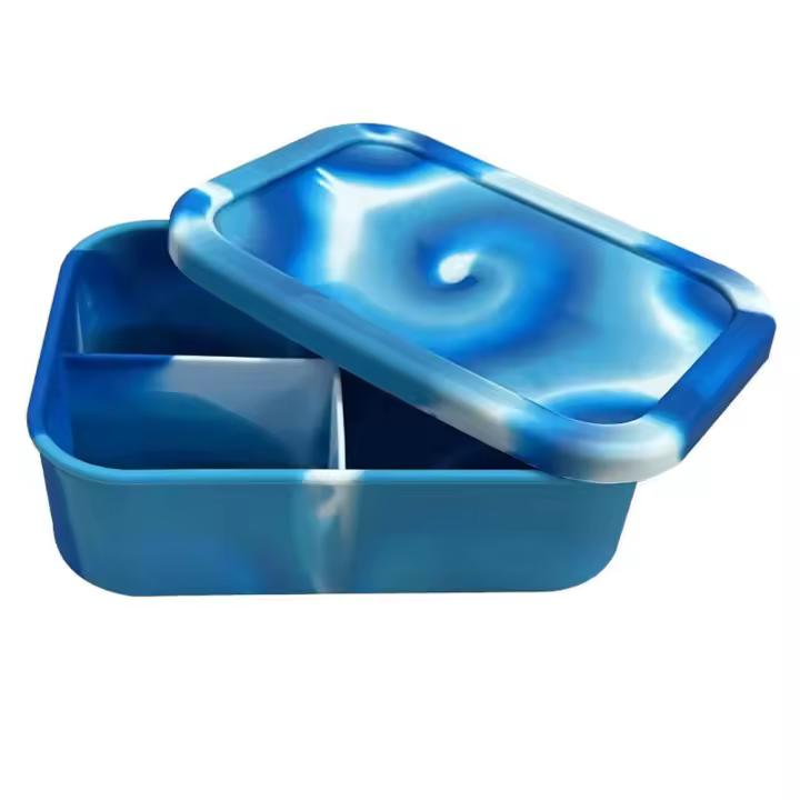 YverLand - Fiambrera infantil para niños y niñas. Lonchera para colegio y guarderia. Lunch box para almuerzo o merienda. Tupperware escolar o para comida de trabajo - 1