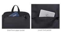 Mochila clásica de nailon para hombre, morral resistente al agua de negocios, de calidad, con carga USB, para ordenador portátil - details 14