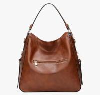 Bolso Hombre Mujer DIDABEAR De Cuero Gran Capacidad Estilo Vintage Casual Bolso De Mano Bolsa De Moda Con Solapa - details 0