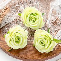 100Pcs Flores Artificiales Rojas De Seda 7cm Para Scrapbooking Decoración Navideña Casera Arreglo De Rosas Para Bodas Y Fiestas DIY - details 18