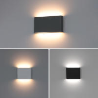 Luz De Pared LED Impermeable IP65 6W/12W Aluminio Moderno Para Exteriores E Interiores Decoración De Jardín Patio Casa - details 2