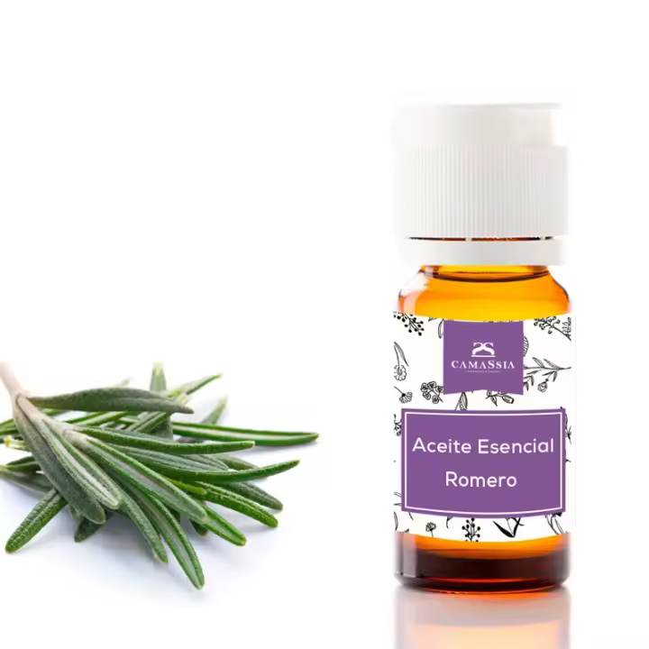 Camassia Aceite Esencial Romero (Rosmarinus Officinalis) QT Cineol | 100% Natural y Puro - 1