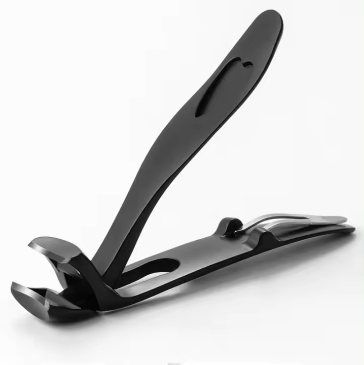 Angled nail clippers for seniors, ergonomic nail clippers for thick nails, stainless steel nail clippers gift - 1