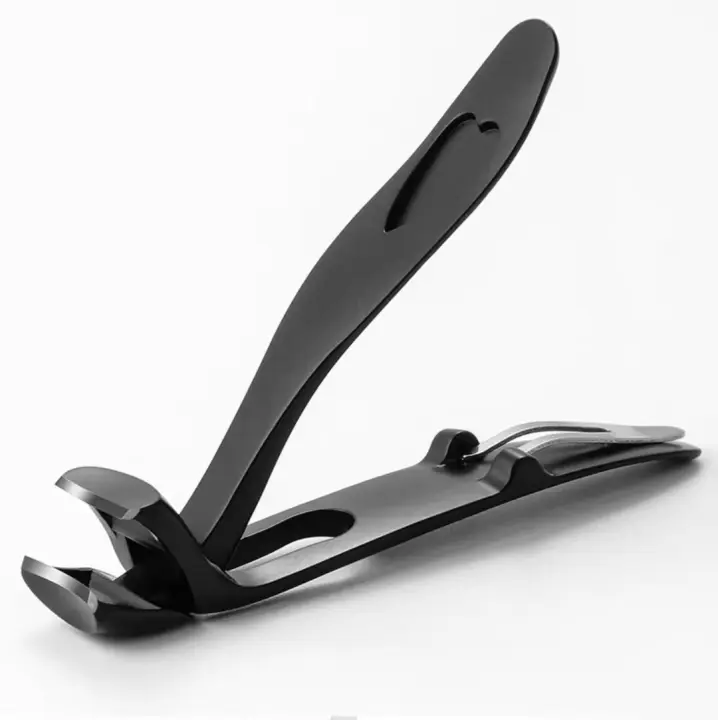 Angled nail clippers for seniors, ergonomic nail clippers for thick nails, stainless steel nail clippers gift - 1