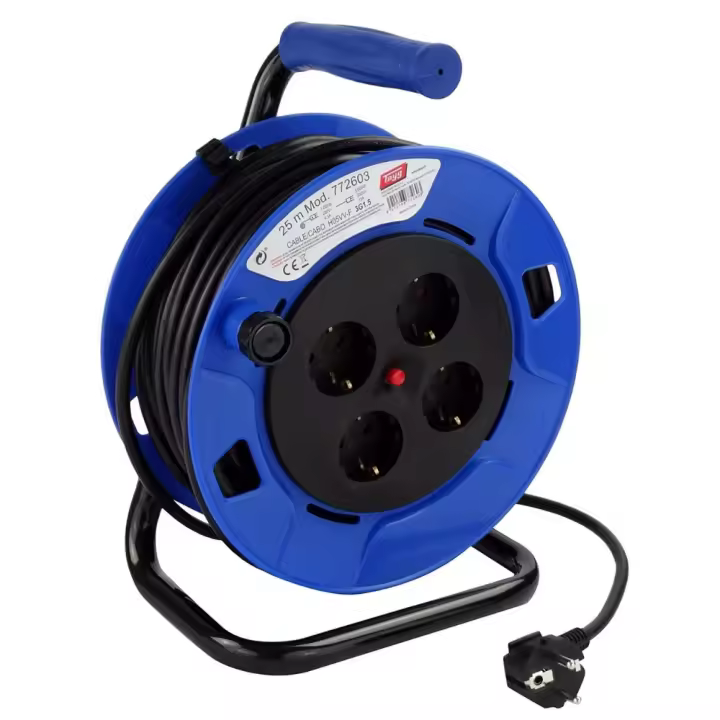 EXTENSIBLE CABLE 3x1,5mm 25 MTS. SIN TAPA IP20 - 1