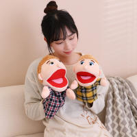 Puppets De Peluche Para Niños 28-33cm Muñecos De Dedos Y Mano Para Juegos De Rol Nocturnos Y Cuentos Propios Juguetes De Interacción Familiar Para Niños Y Niñas - details 9