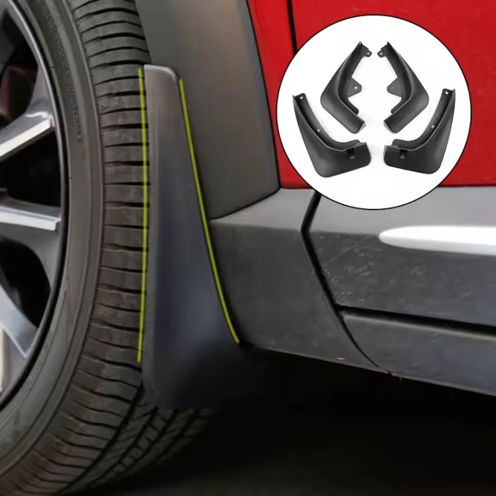 4 Piezas De Guardabarros Para Coche Accesorios Decorativos Externos Fender Para Mazda CX3 CX-3 2016-2018 Protección Contra Barro Y Salpicaduras - 1