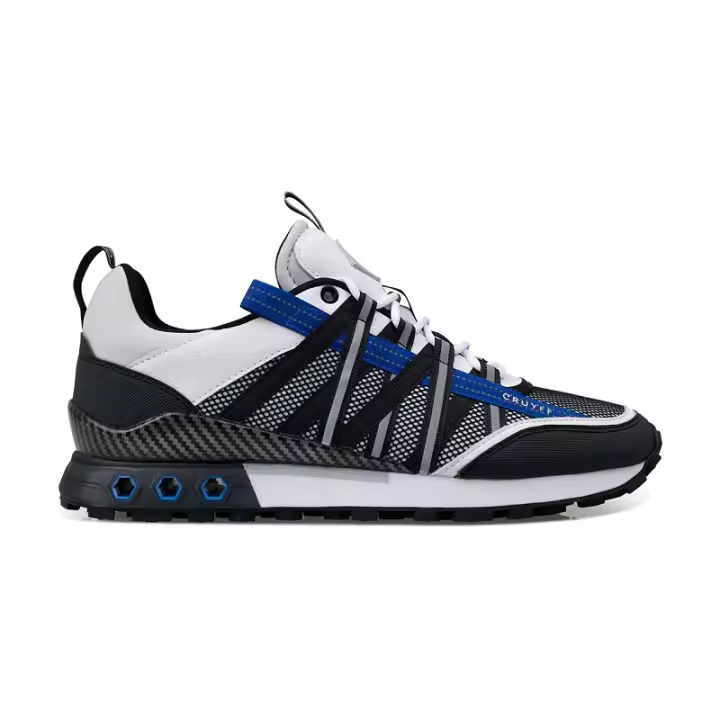 Cruyff Zapatillas Deportivas Hombre Modelo Fearia Hex-Tech CC241088-155 White/Blue. - 1