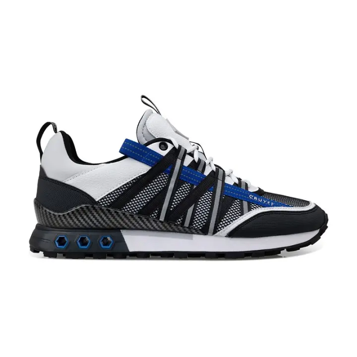 Cruyff Zapatillas Deportivas Hombre Modelo Fearia Hex-Tech CC241088-155 White/Blue. - 1