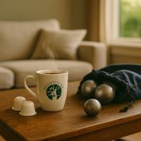 Cápsulas de café PETANQUECAFE Tirador Intenso, caja 100 uds. Cápsulas de café Compostables compatibles con Nespresso.  ¡Un café con mucho juego! Cápsulas de café Petanque Café Intenso ARABICA y ROBUSTA - details 3