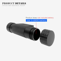 Linterna Frontal LED Mini UV 395nm Luz Blanca Y Morada Recargable 18650 Tipo C Para Camping Cazalampara De Mano Impermeable - details 3