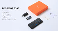 FOSSiBOT F105 Smartphone Resistente, Pantalla HD+ de 6.745 pulgadas, Batería 10300 mAh, 12 GB RAM + 64 GB ROM, Cámara 20 MP + 8 MP, Dual SIM 4G, Chipset Octa-core, Sistema Android 14, Desbloqueado / Reconocimiento Facial / OTG / GPS, IP68/IP69K - Negro - details 29