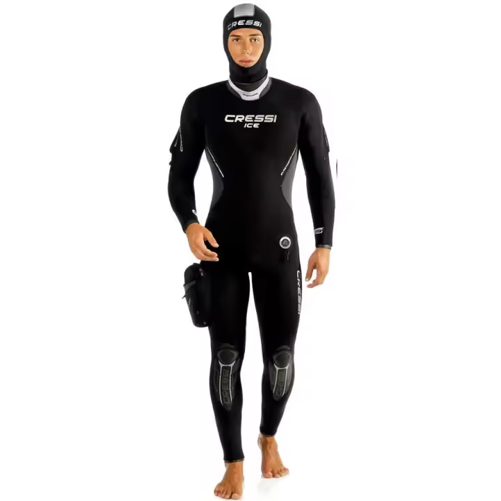 Cressi Traje Semiseco Ice 7 Mm Negro Hombre Adulto - 1