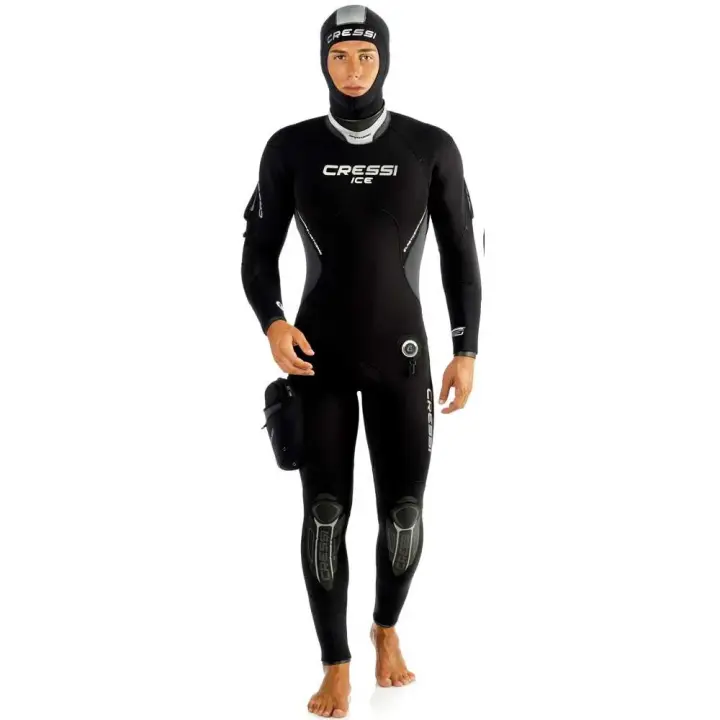 Cressi Traje Semiseco Ice 7 Mm Negro Hombre Adulto - 1