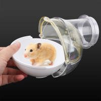 Toilet Para Mascotas Pequeñas Como Hamsters Y Ratones Accesorio Universal Para Jaulas De Animales De Compañía Baño De Arena Habitación De Baño En Plástico - details 8