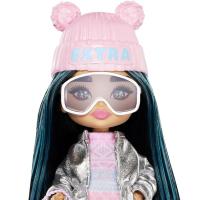 Barbie extra fly minis muñeca pequeña articulada de moda con accesorios para viajar a la nieve HPB20 MATTEL - details 4