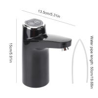 Bomba De Agua Recargable Por USB Para Tanque De Agua Con Botella Automática Y Botón De Encendido Individual Dispositivo De Bombear Para Camping - details 12