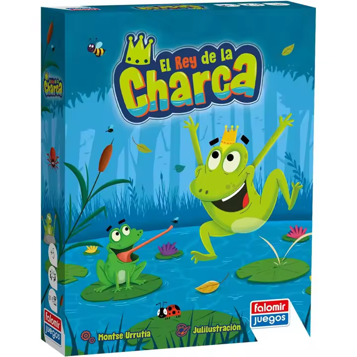 Falomir El Rey de la Charca - juego de memoria para 2-4 jugadores - 1