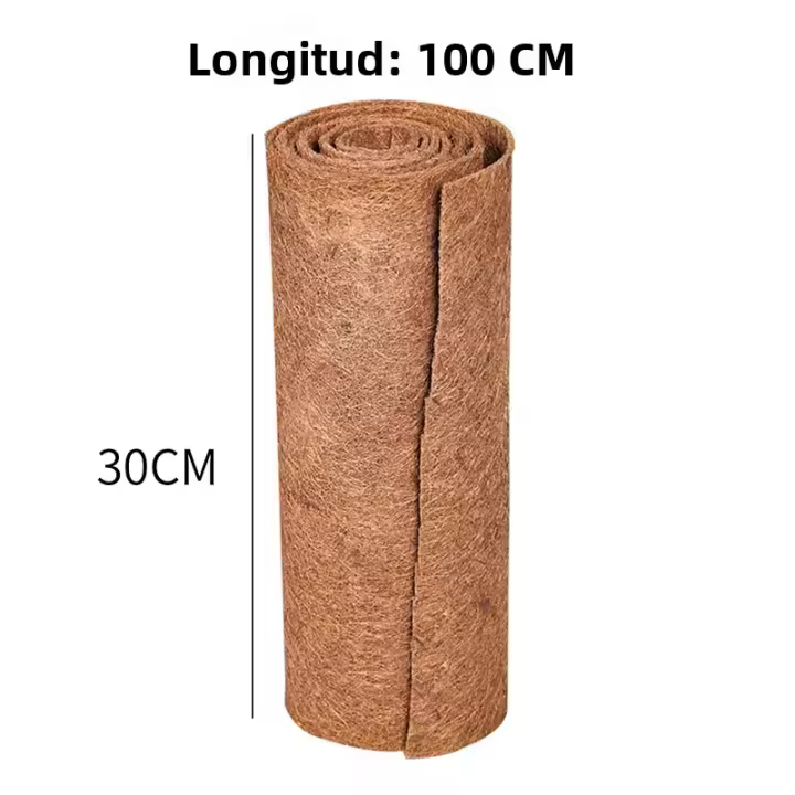 Alfombra De Cocobolo Para Reptiles Tapete De Fibra Natural Roll Insulación De Maceta Sello De Algodón Para Caja De Reptil - 1